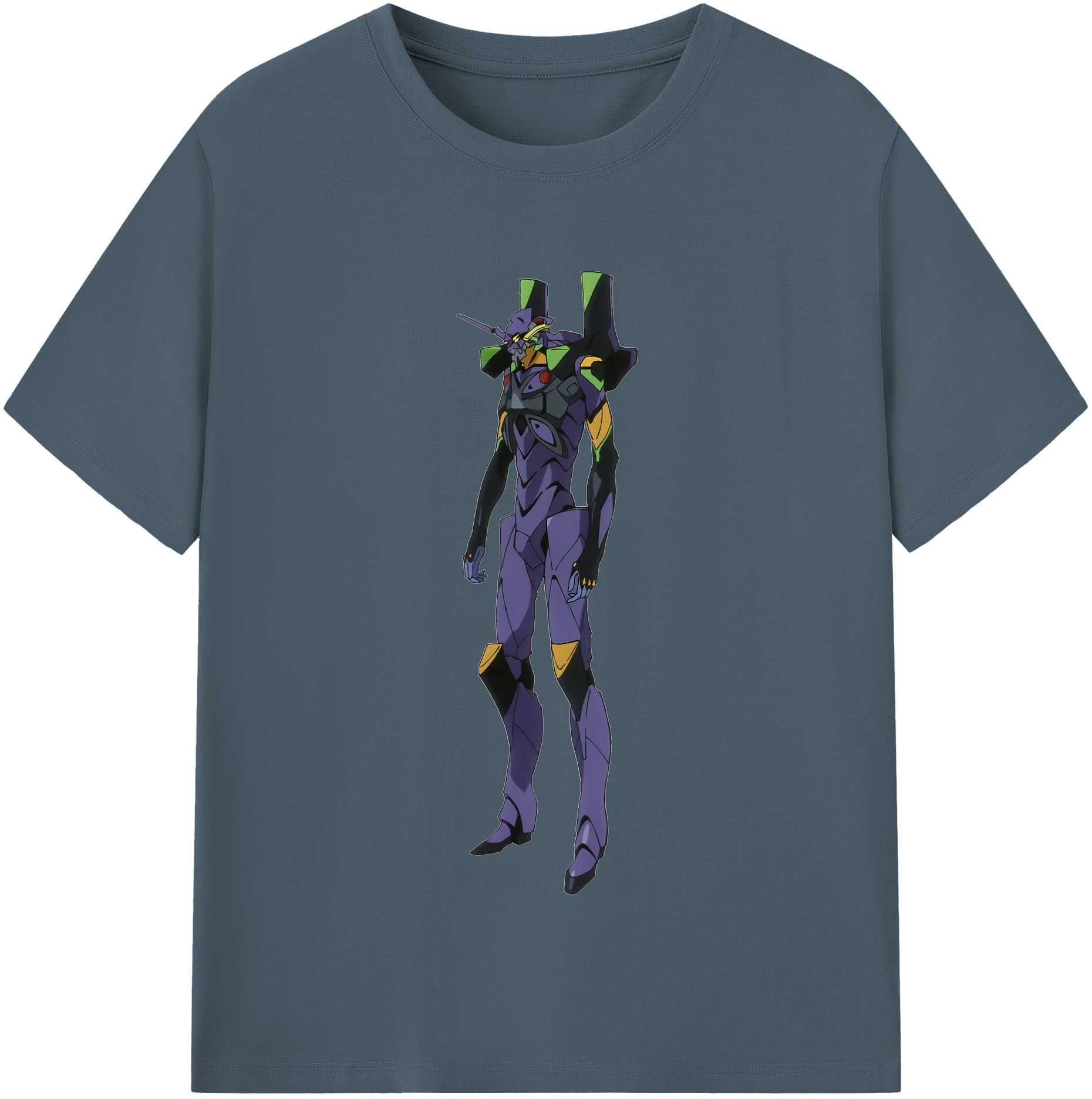 （画像用） EVA 新世紀エヴァンゲリオン 綿100％半袖Tシャツ（フロントプリント）
